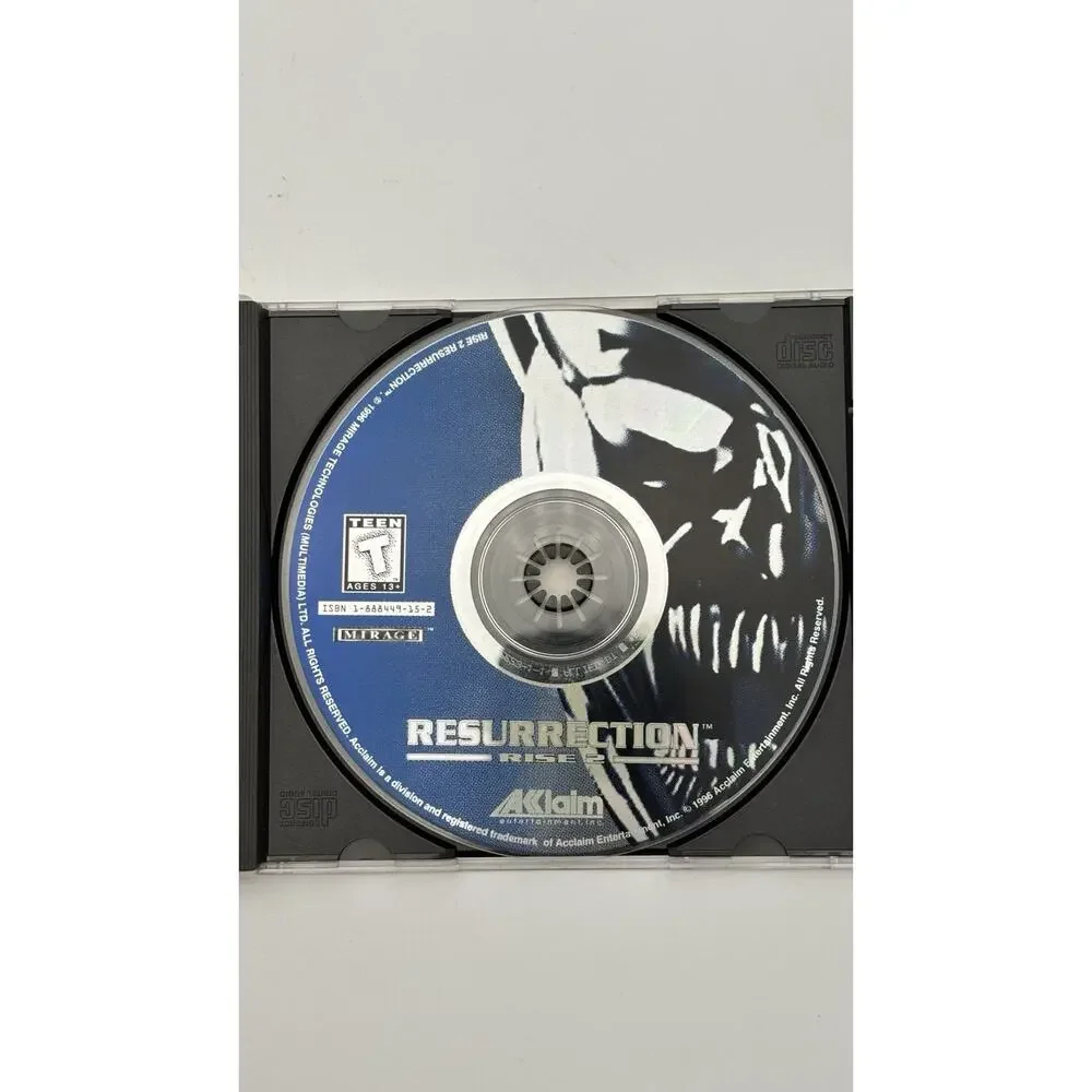 Ressurection: Rise 2 - PC CD ROM - 1996 Acclaim Very Good Condition.